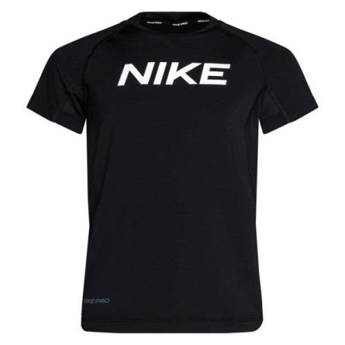 Nike Pro Trænings T-Shirt - Sort/Hvid Børn