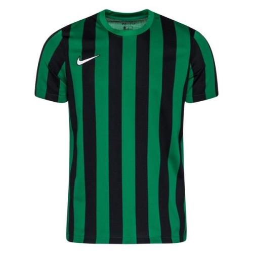 Nike Spilletrøje DF Striped Division IV - Grøn/Sort/Hvid