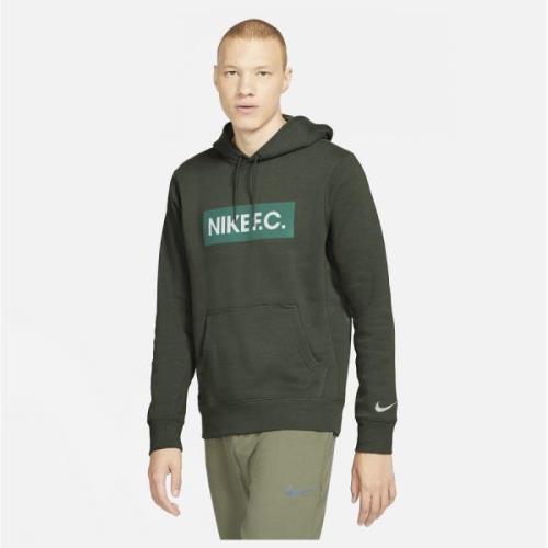 Nike F.C. Hættetrøje Essentials - Grøn/Grøn/Hvid
