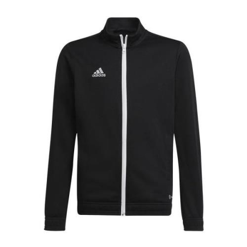 adidas Track Jakke Entrada 22 - Sort/Hvid Børn