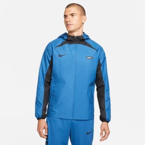 Nike Træningsjakke Repel Dri-FIT AWF Libero - Blå/Sort