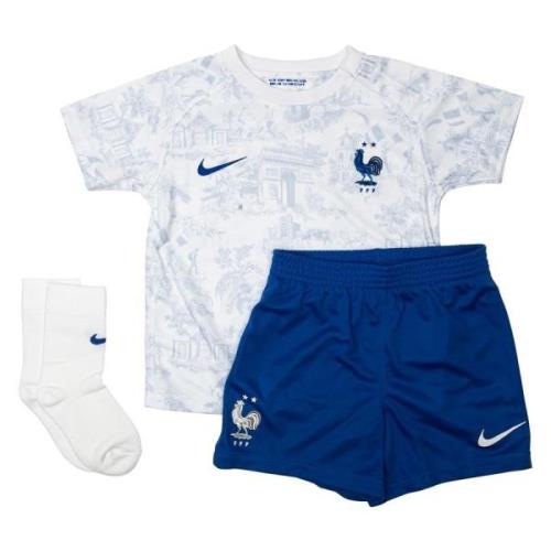 Frankrig Udebanetrøje 2022/23 Baby-Kit Børn