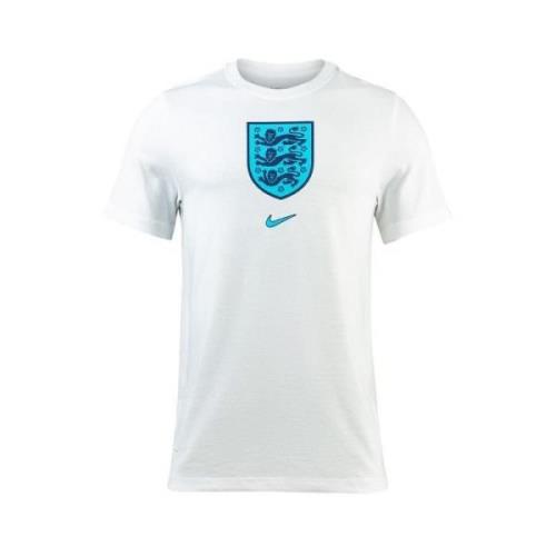 England T-Shirt Crest - Hvid