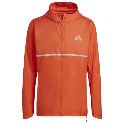 adidas Løbejakke Own The Run - Orange/Sølv