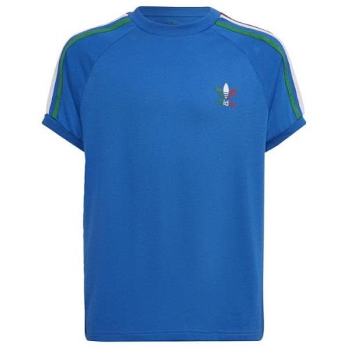 adidas Originals T-Shirt Adicolor 3-Stripes - Blå Børn