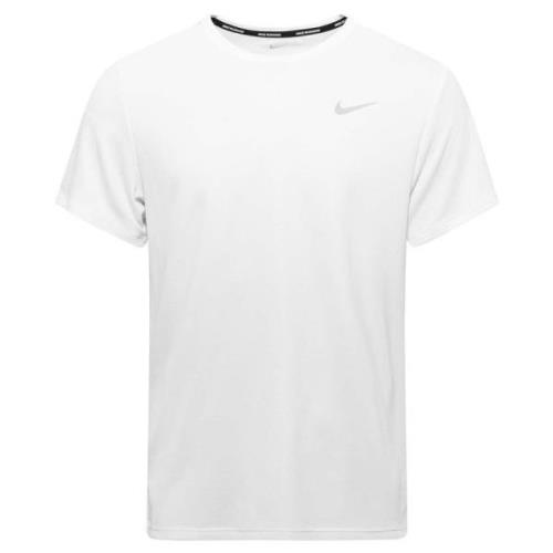 Nike Løbe T-Shirt Dri-FIT UV Miller - Hvid/Sølv