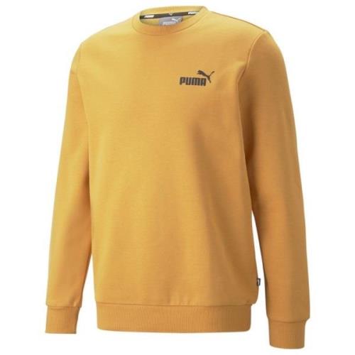 PUMA Sweatshirt Essentials Small Logo Crew - Orange/Sort