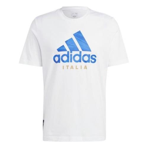 Italien T-Shirt DNA Graphic - Hvid