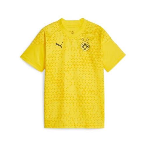 Dortmund Trænings T-Shirt - Gul/Sort Børn