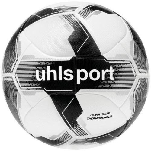 Uhlsport Fodbold Revolution Thermobonded - Hvid/Sort/Sølv