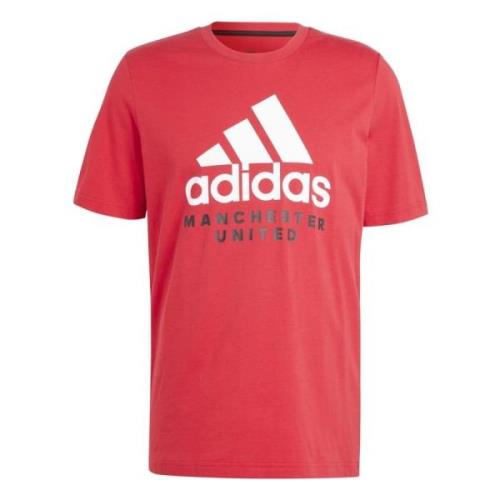 Manchester United T-Shirt DNA Graphic - Rød