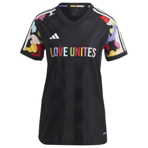 adidas Trænings T-Shirt Tiro Pride - Sort/Multicolor Kvinde