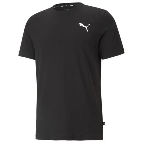 PUMA T-Shirt Essentials Small Logo - Sort/Hvid