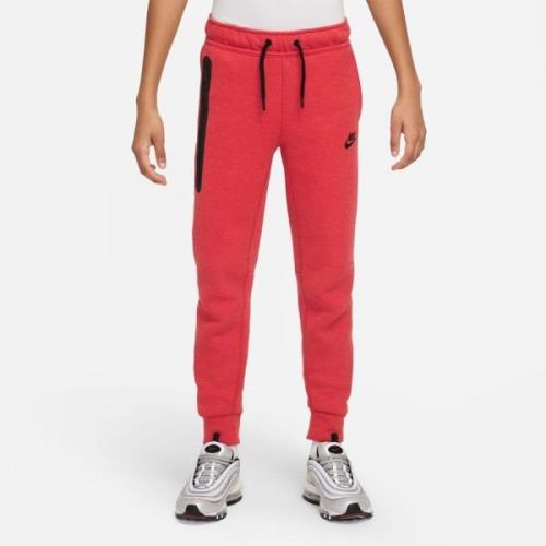 Nike Sweatpants NSW Tech Fleece 24 - Rød/Sort Børn