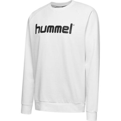Hummel Go Cotton Logo Sweatshirt - Hvid