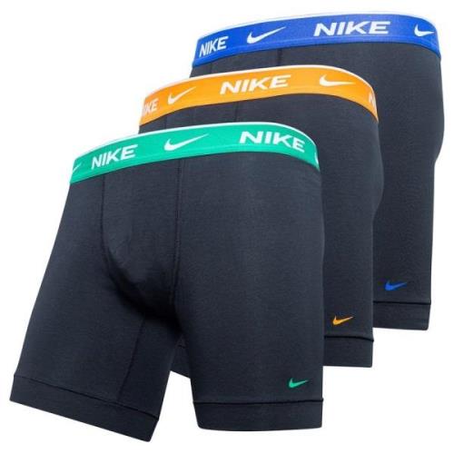 Nike Boxershorts 3-Pak - Sort/Orange/Blå/Grøn