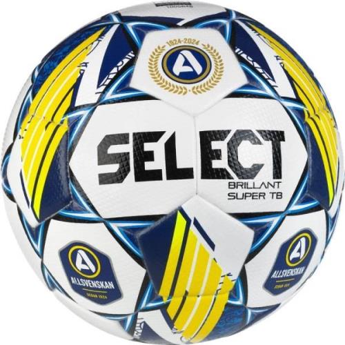 Select Fodbold Brillant Super TB 2024 Allsvenskan - Hvid/Blå/Gul