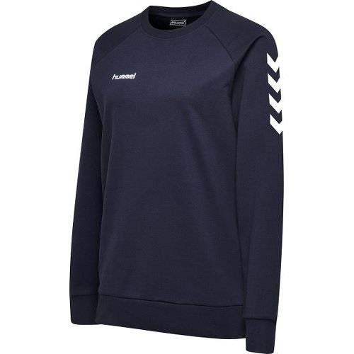 Hummel Go Cotton Sweatshirt - Navy Kvinde