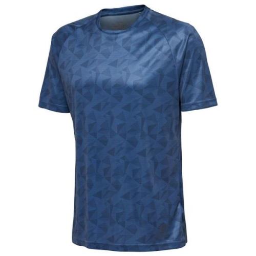 Sporty T-shirt med korte ærmer og mønster