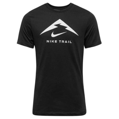 Nike Løbe T-Shirt Dri-FIT Run Trail - Sort