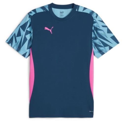 PUMA Trænings T-Shirt IndividualFINAL - Navy/Blå/Pink