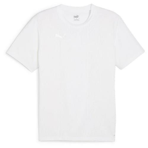 PUMA Trænings T-Shirt teamFINAL - Hvid/Sølv