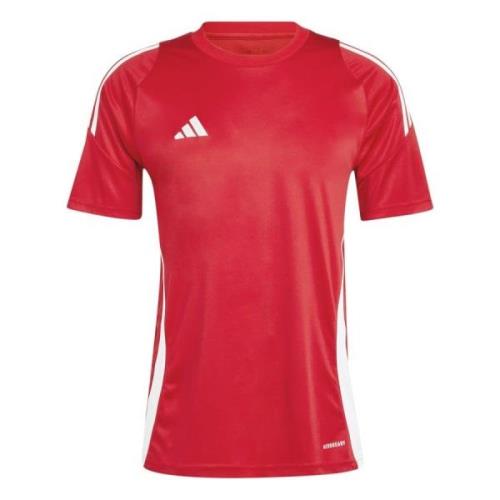 adidas Trænings T-Shirt Tiro 24 - Rød/Hvid
