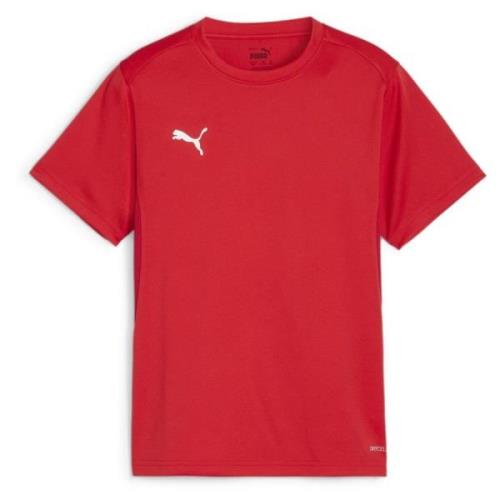 PUMA Trænings T-Shirt teamGOAL - Rød/Hvid Børn