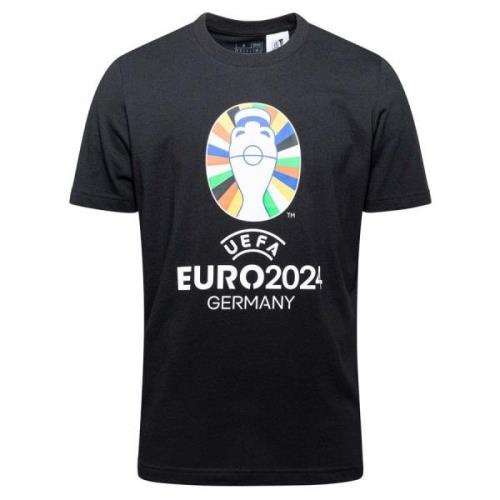 adidas T-Shirt EURO 2024 Emblem - Sort
