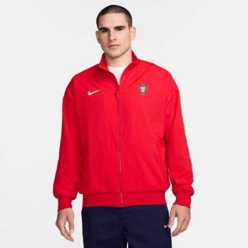 Portugal Træningsjakke Dri-FIT Strike Anthem EURO 2024 - Rød/Hvid