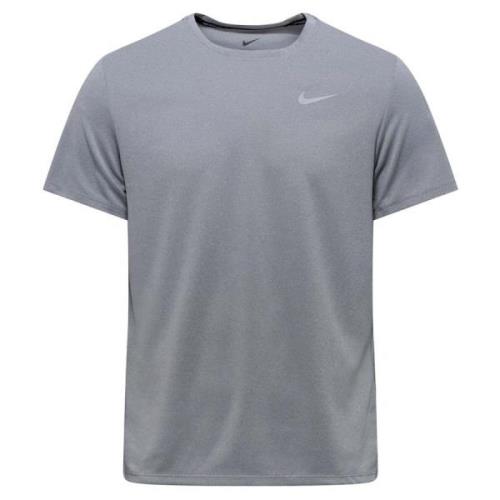 Nike Løbe T-Shirt Dri-FIT UV Miller - Grå/Sølv