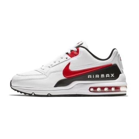 Nike Air Max LTD 3 Men's Shoes WHITE/UNIVERSITY RED-BLACK