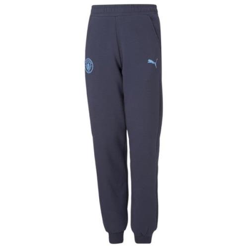 Manchester City Sweatpants Essentials Fleece - Navy Børn