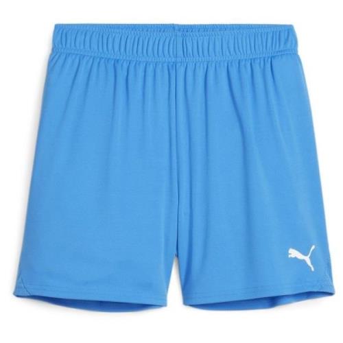 teamGOAL Shorts Wmns Electric Blue Lemonade-PUMA White