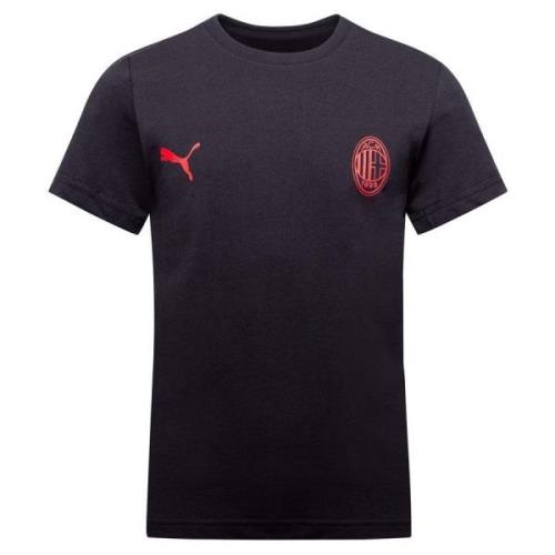Milan T-Shirt Essentials - Sort/Rød Børn