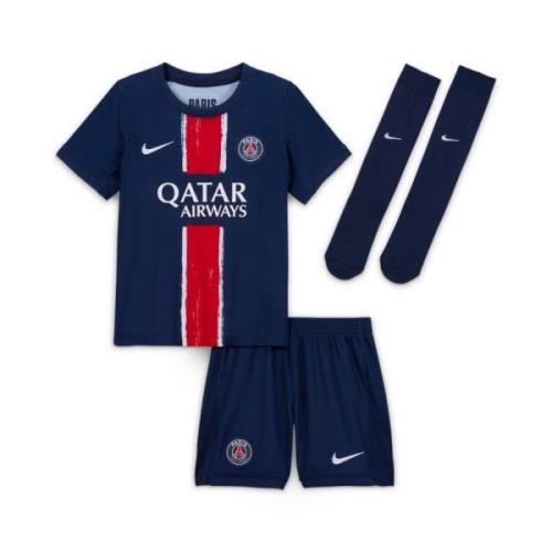Paris Saint-Germain Hjemmebanetrøje 2024/25 Mini-Kit Børn