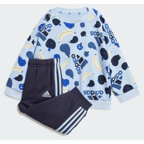 Adidas Essentials Allover Print Kids joggingsæt