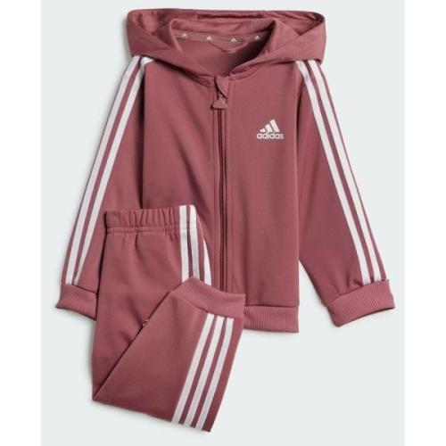 Adidas Essentials Shiny Hooded træningsdragt