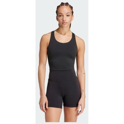 Adidas All Me Medium-Support Long Line Bra Tank Top