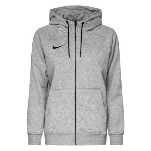 Nike Hættetrøje Fleece FZ Park 20 - Grå/Sort Kvinde