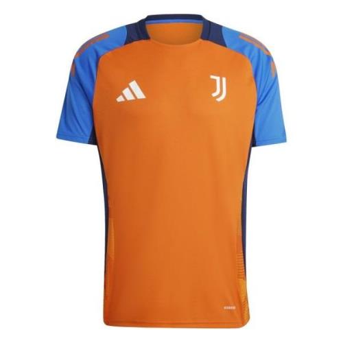 Juventus Trænings T-Shirt Tiro 24 - Orange/Blå
