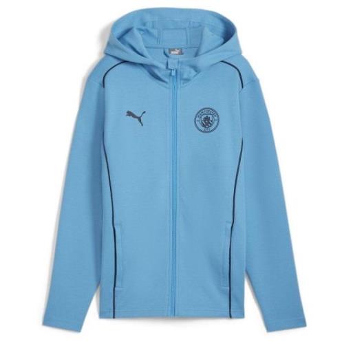 Manchester City Hættetrøje Casuals - Blå/Navy Børn