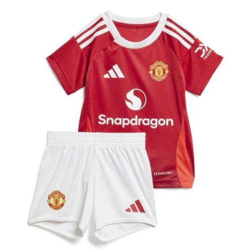 Manchester United Hjemmebanetrøje 2024/25 Baby-Kit Børn