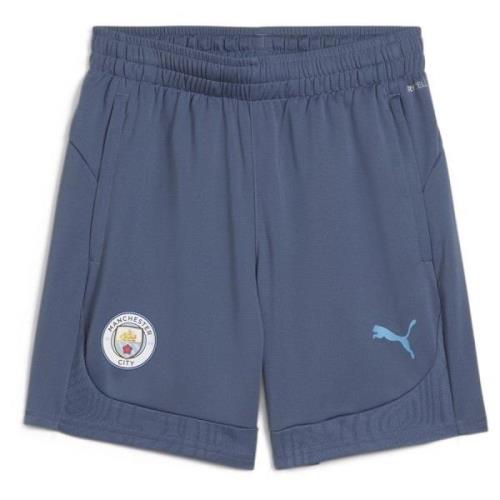 Manchester City Træningsshorts - Blå/Blå Børn