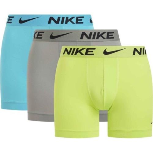 Nike Boxershorts 3-Pak - Gul/Grå/Turkis