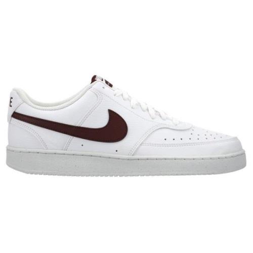 Nike Sneaker Court Vision Low Next Nature - Hvid/Bordeaux