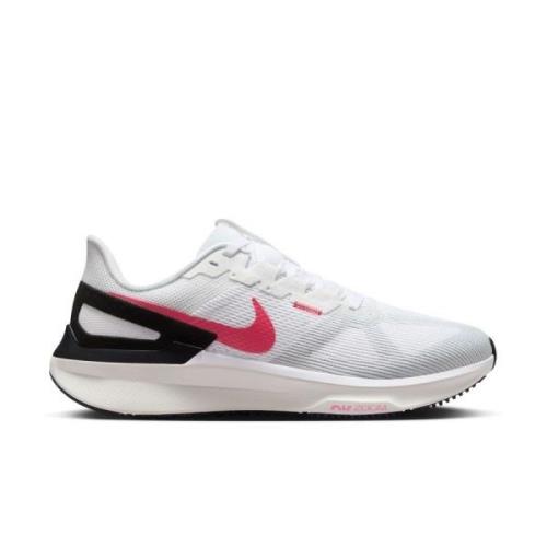 Nike Løbesko Air Zoom Structure 25 - Hvid/Sort/Pink/Grå Kvinde