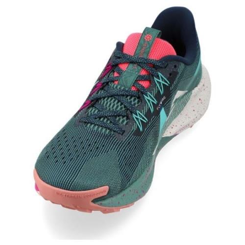 Nike Løbesko Pegasus Trail 5 - Grøn/Blå/Pink Kvinde