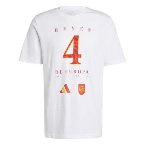 Spanien EURO 2024 Vinder T-Shirt Reyes De Europa - Hvid