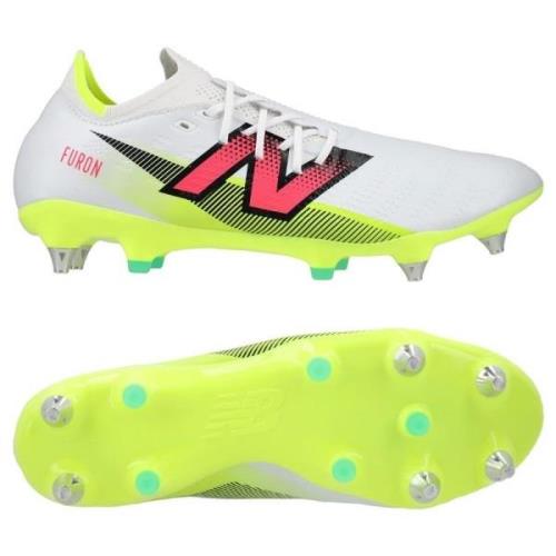 New Balance Furon V7 Pro SG - Hvid/Lilla/Neon